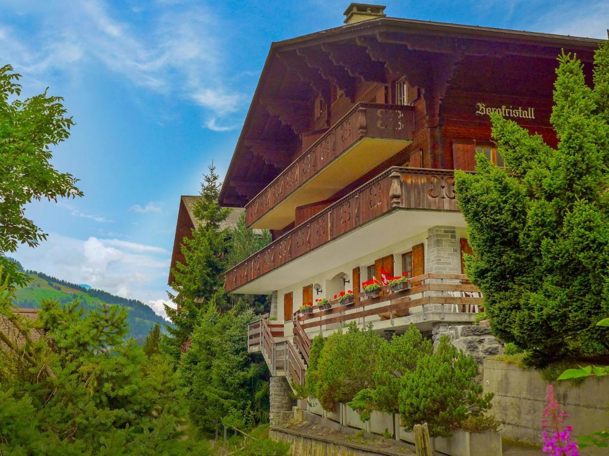Apartment Bergkristall Wengen Bagian luar foto