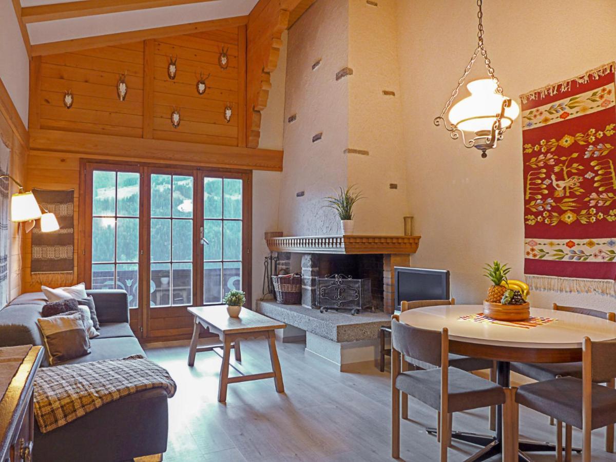 Apartment Bergkristall Wengen Bagian luar foto