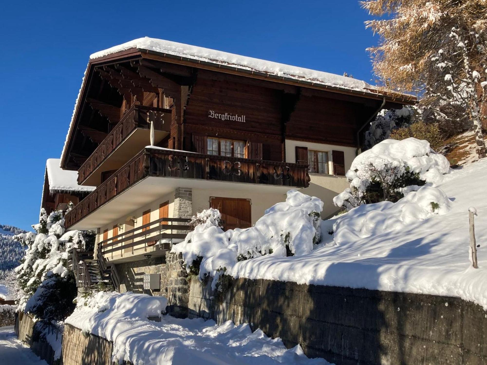 Apartment Bergkristall Wengen Bagian luar foto